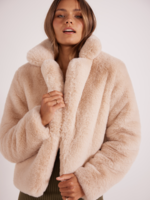 MINKPINK RAQUEL FAUX FUR JACKET