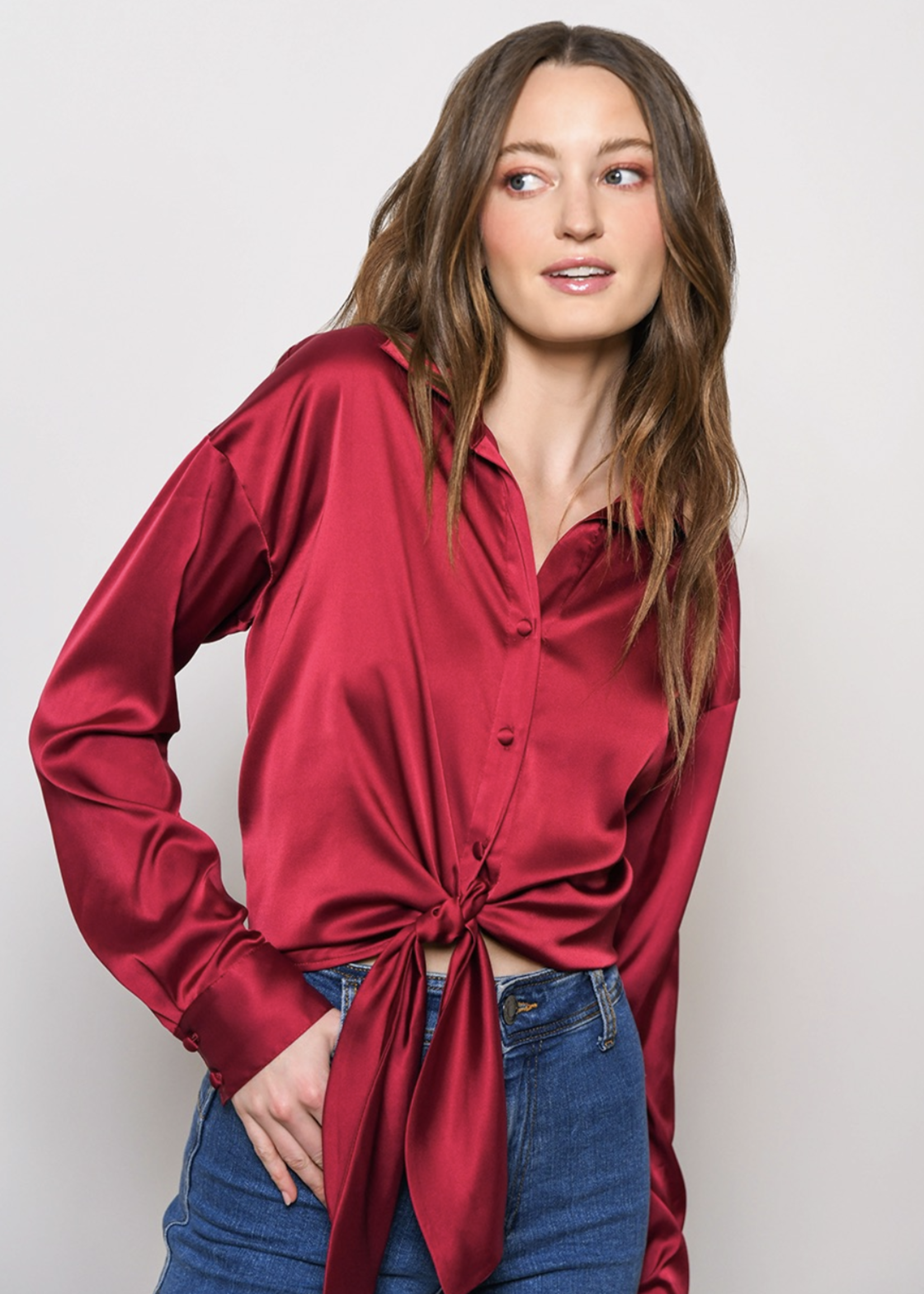 ROBBIE TIE WAIST TOP