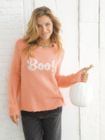 WOODEN SHIPS BOO CREW SWEATER