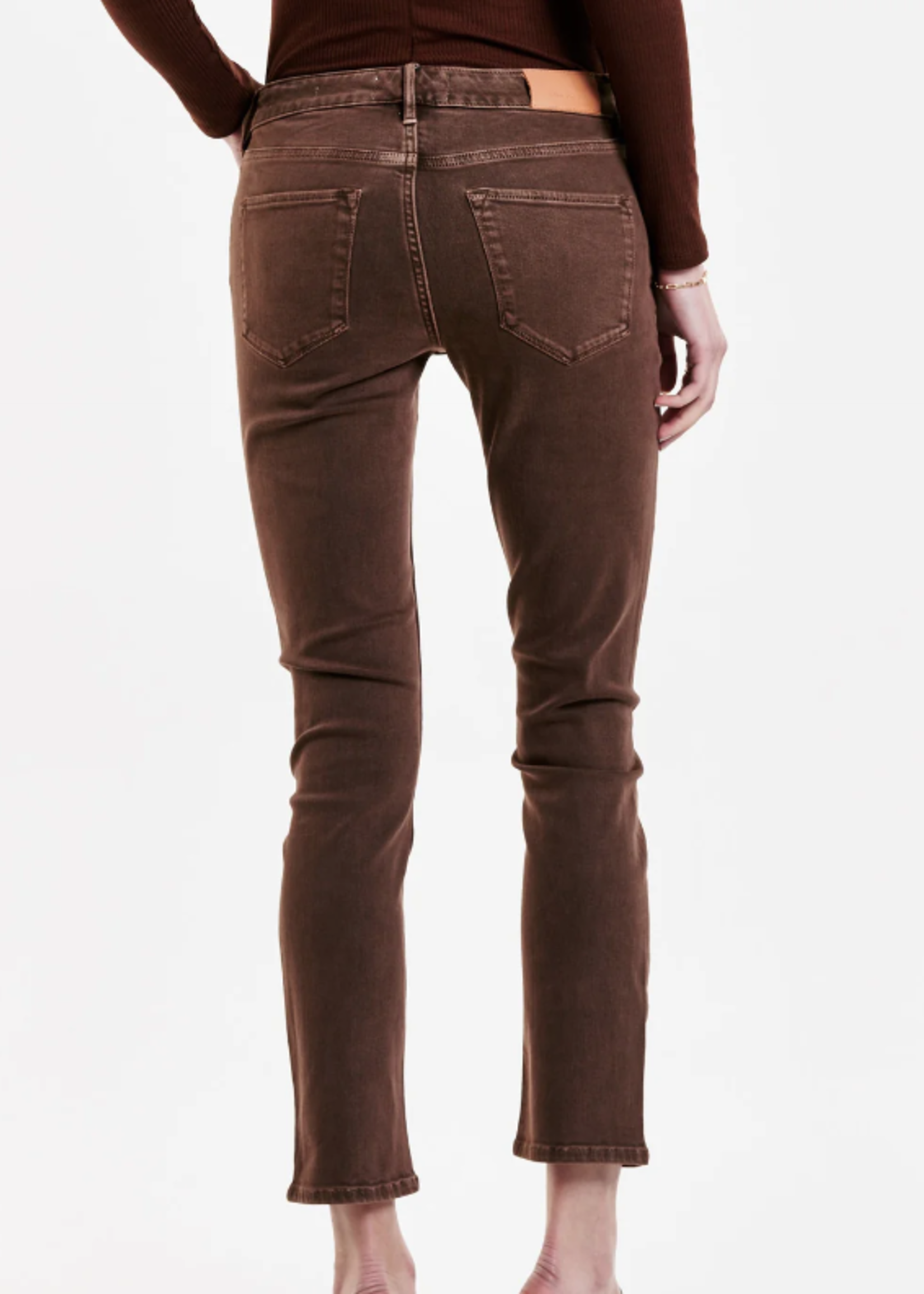 DEAR JOHN BLAIRE HIGH RISE ANKLE SLIM STRAIGHT JEANS