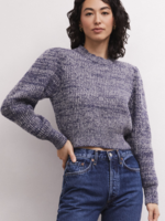 Z SUPPLY POLLY DENIM LOOK SWEATER