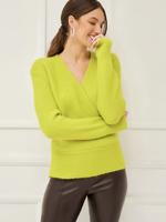 FIFTEEN TWENTY WRAP SWEATER