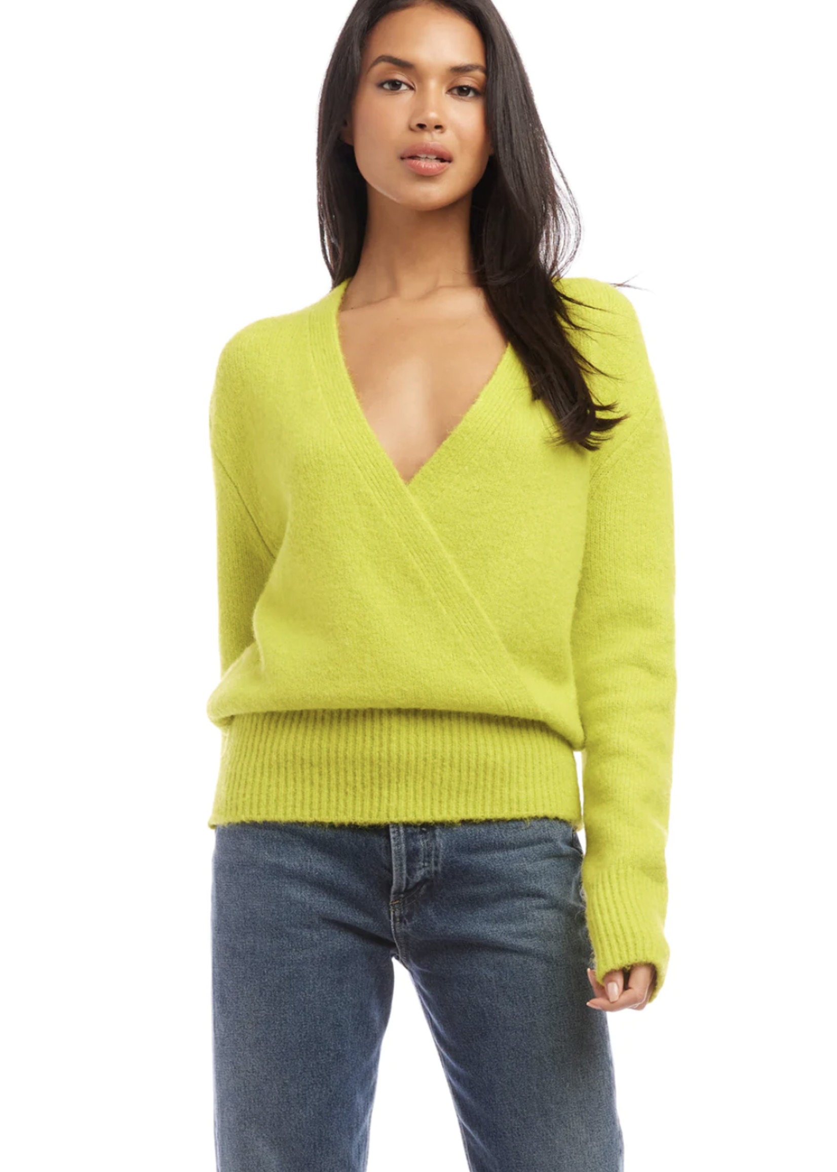 FIFTEEN TWENTY WRAP SWEATER