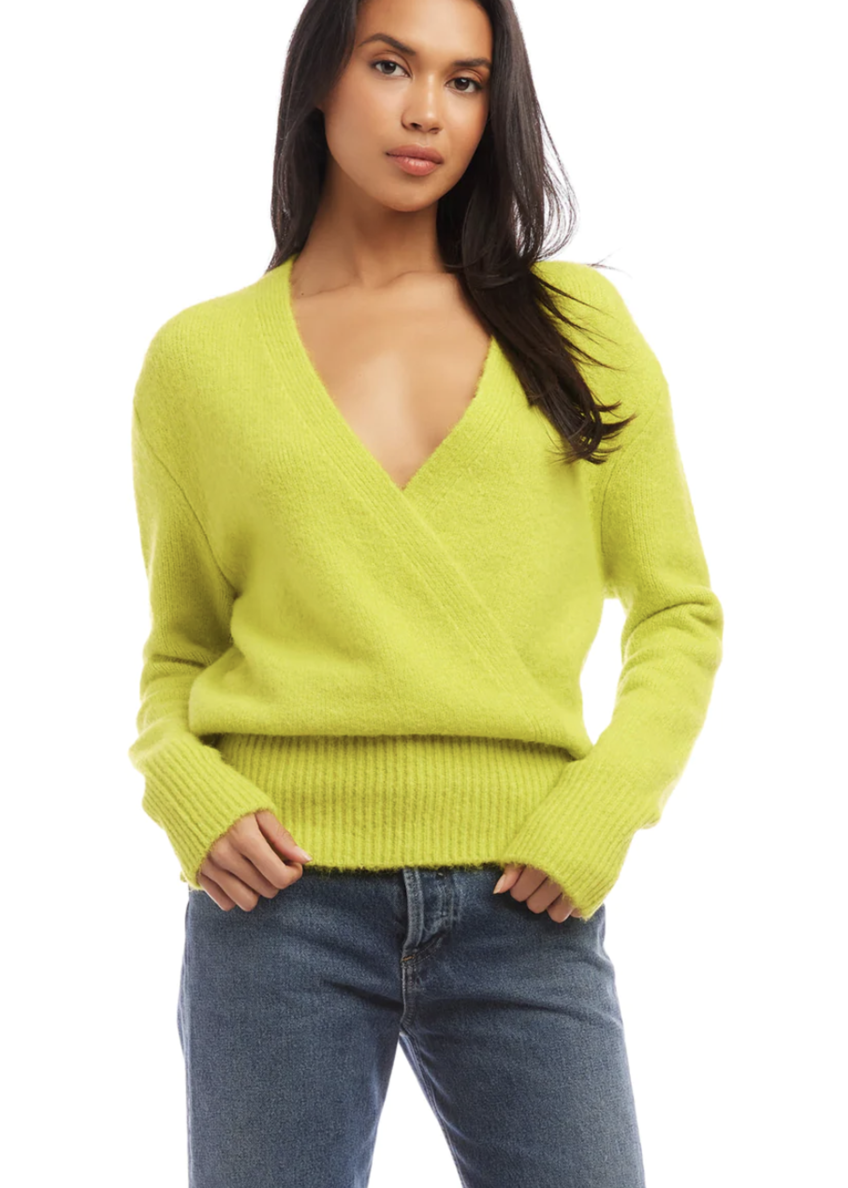 FIFTEEN TWENTY WRAP SWEATER