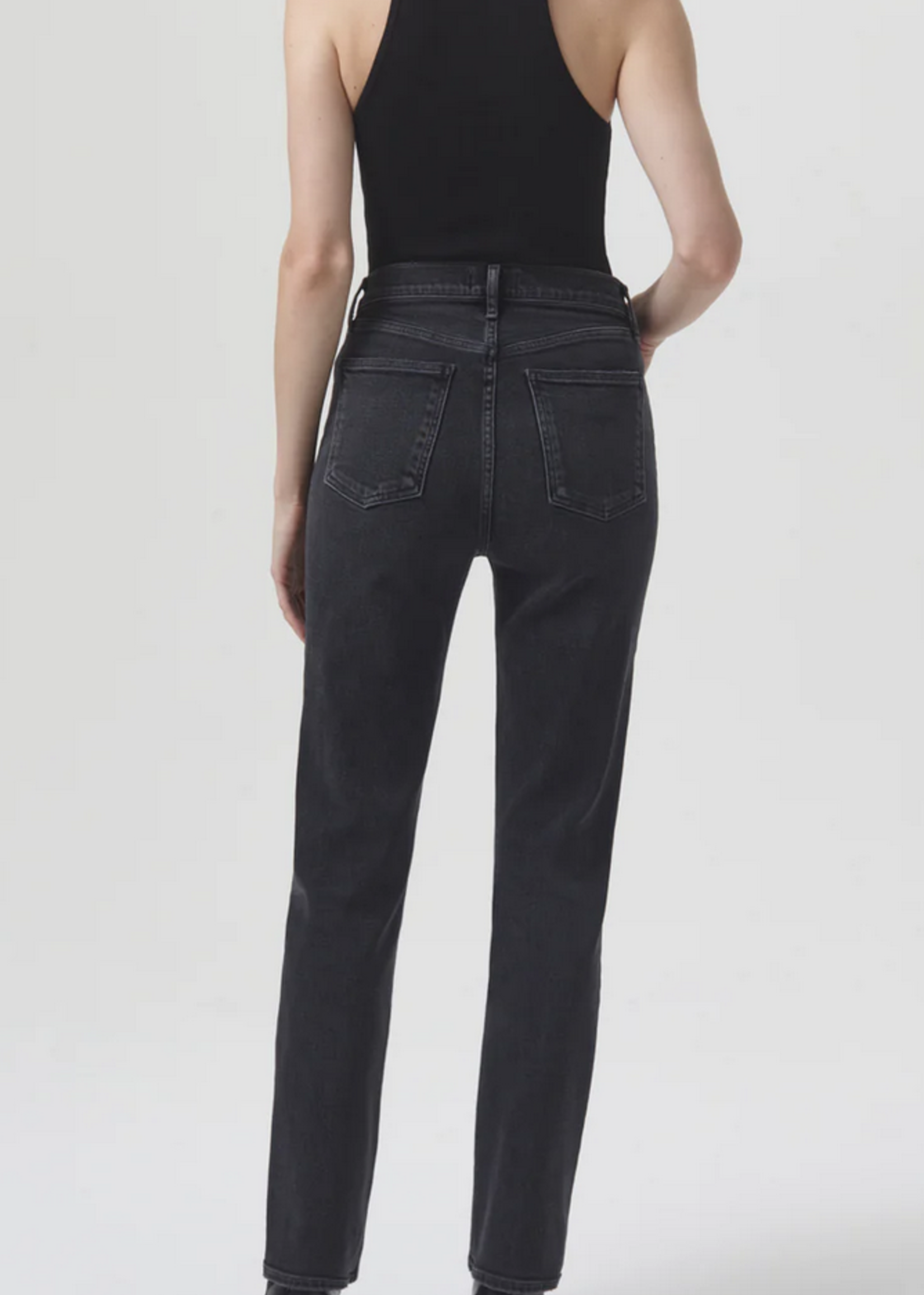 AGOLDE HIGH RISE STOVEPIPE JEAN