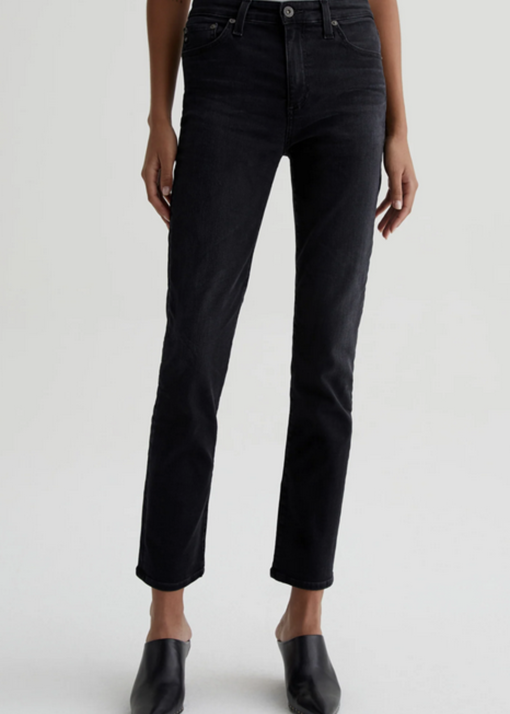 AG JEANS MARI HIGH RISE STRAIGHT SLIM