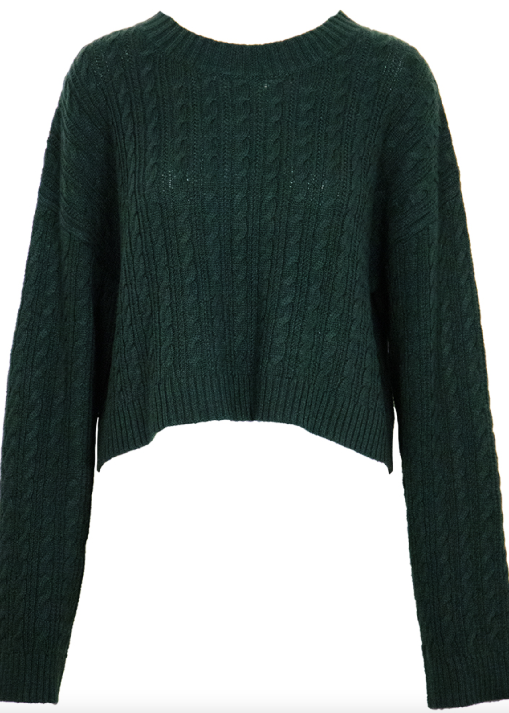Lucy Paris SHAY CABLE KNIT SWEATER