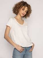 P.J. SALVAGE BACK TO BASICS S/S TOP