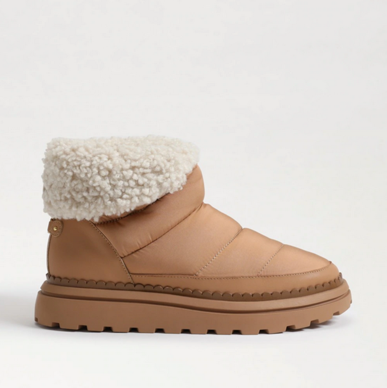 SAM EDELMAN OZIE SHEARLING BOOTIES