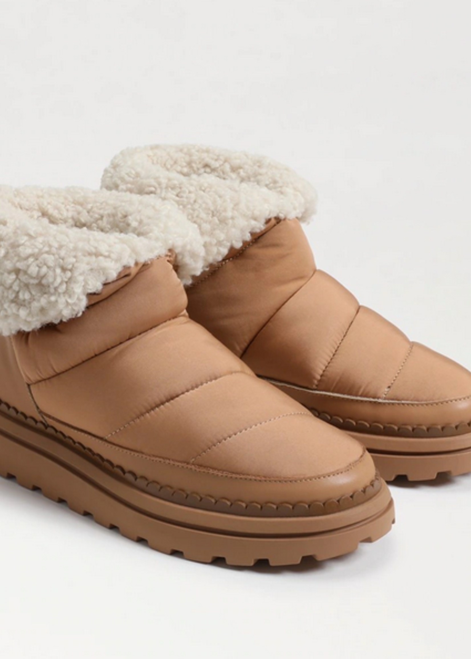 SAM EDELMAN OZIE SHEARLING BOOTIES