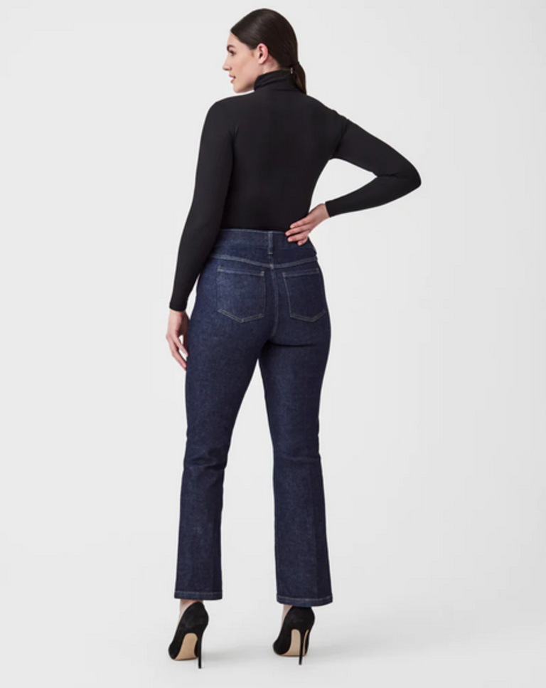 SPANX SUIT YOURSELF RIBBED LONG SLEEVE TURTLENECK BODYSUIT