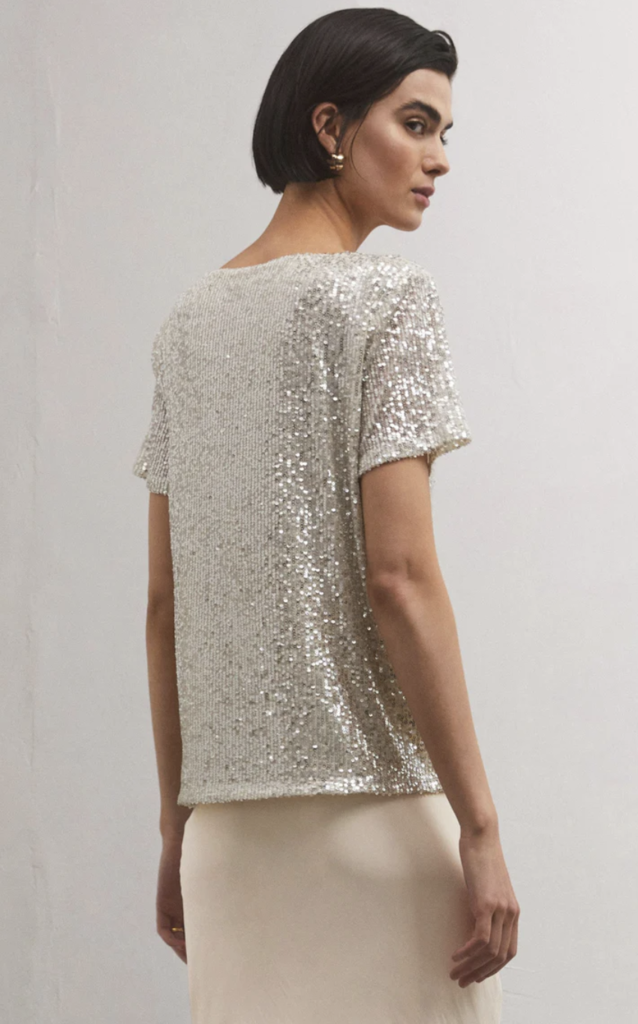 Z SUPPLY MARBELLA SEQUIN TOP