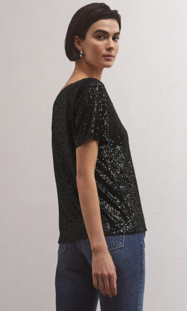 Z SUPPLY MARBELLA SEQUIN TOP