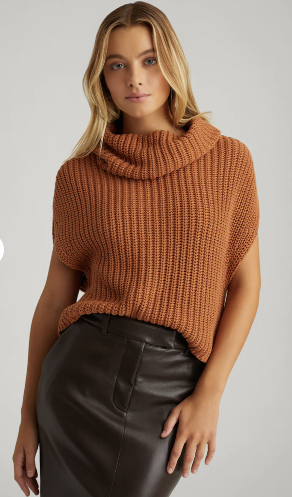 525 AMERICA CATE S/L TURTLENECK SWEATER