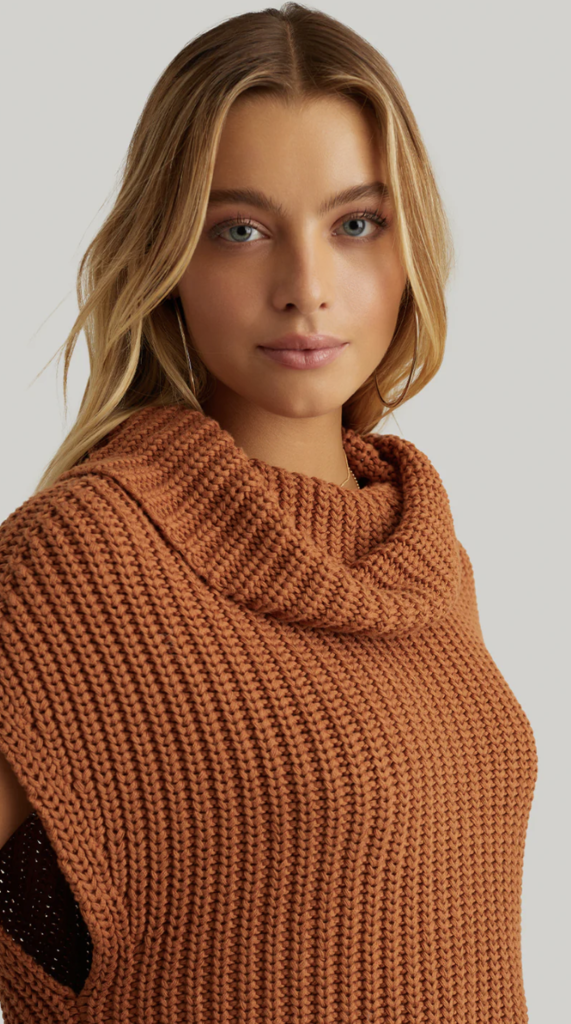 525 AMERICA CATE S/L TURTLENECK SWEATER