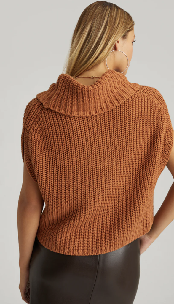 525 AMERICA CATE S/L TURTLENECK SWEATER