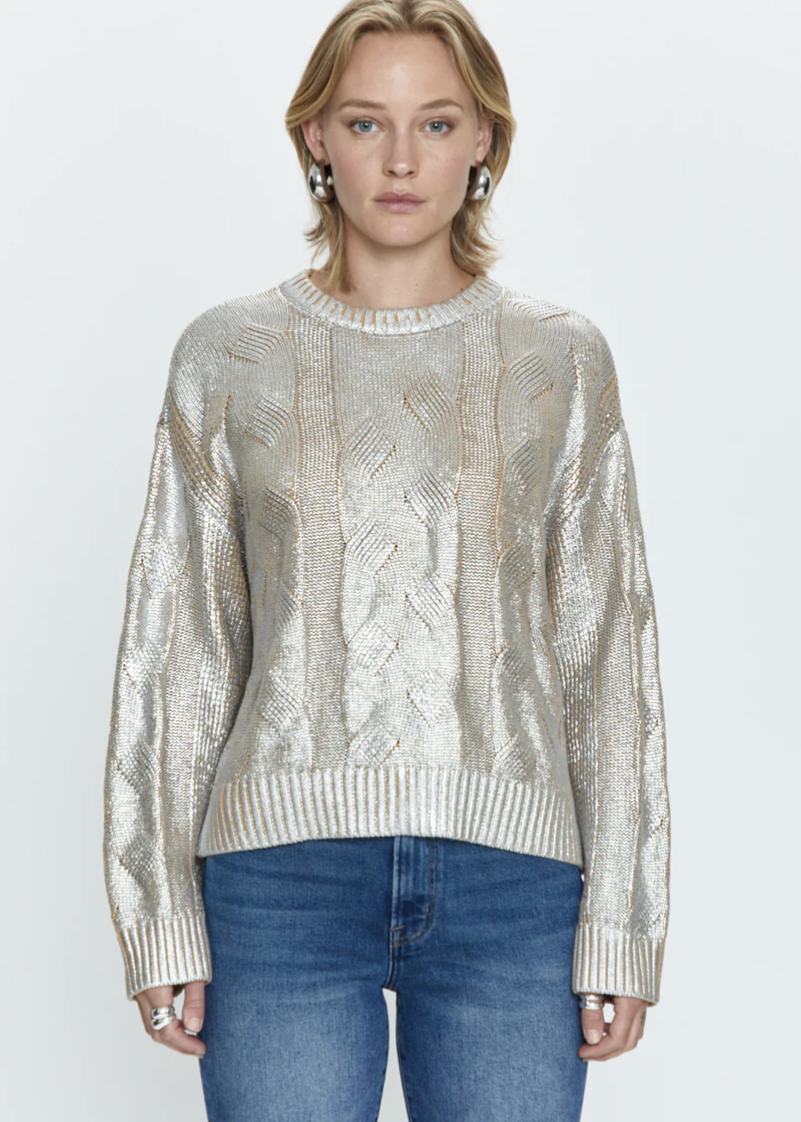 PISTOLA EVERLY CABLE SWEATER