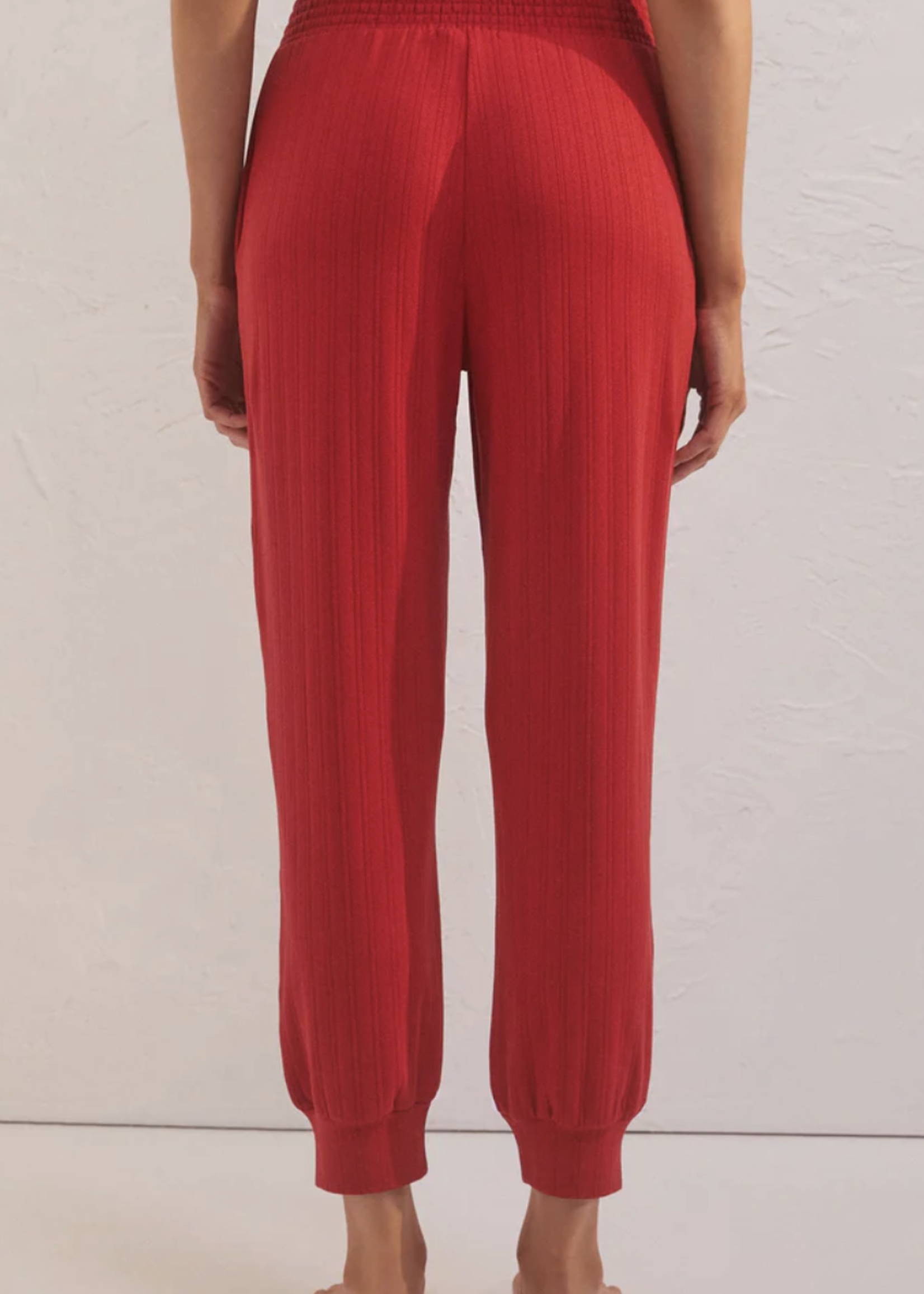 Z SUPPLY LOUNGE HOLLY POINTELLE JOGGER