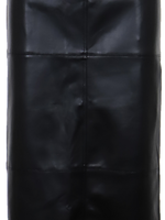 Lucy Paris KERRIGAN FAUX LEATHER MAXI SKIRT