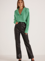 MINKPINK MILA FAUX LEATHER PANTS