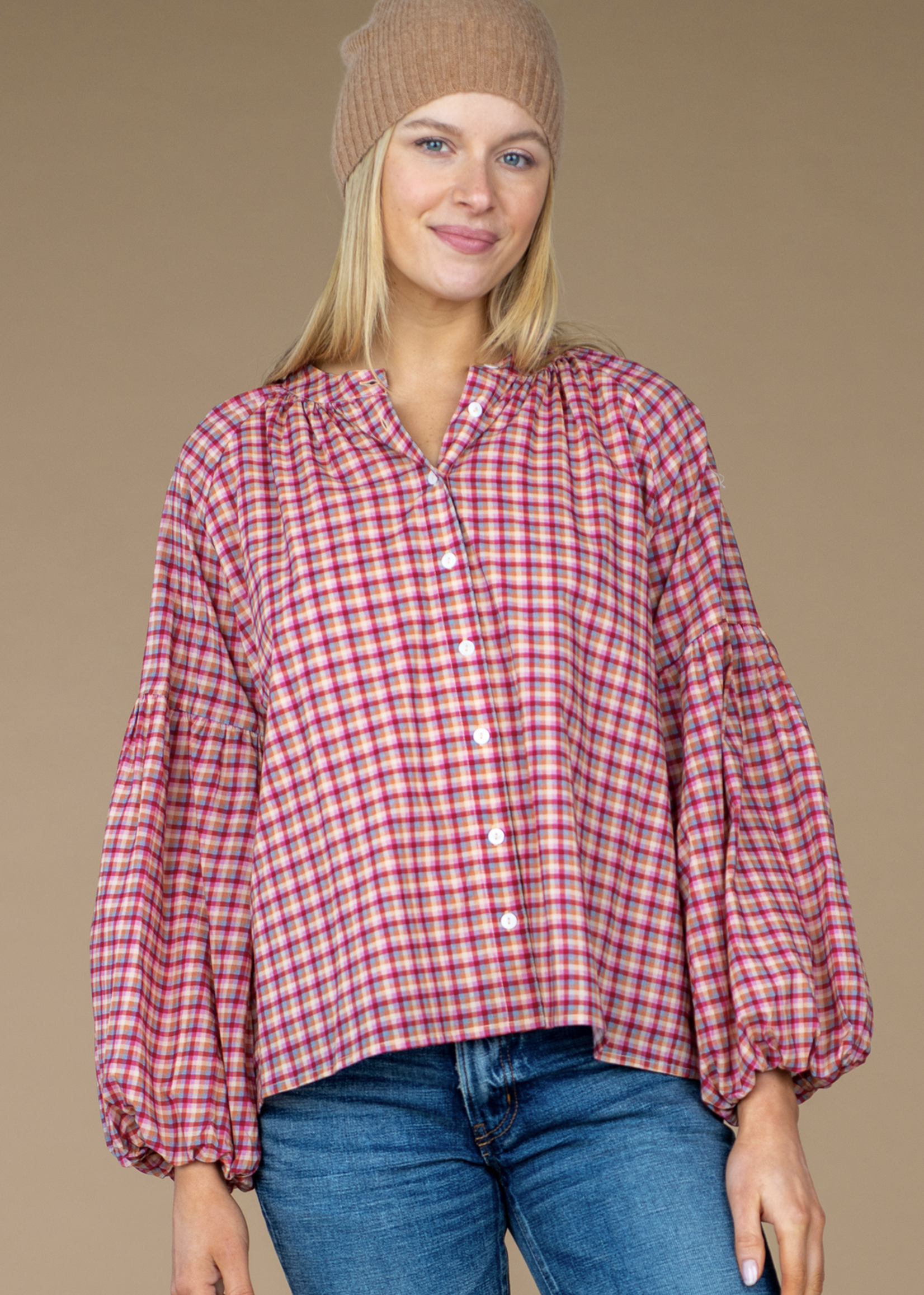 OLIVIA JAMES THE LABEL EMORY TOP