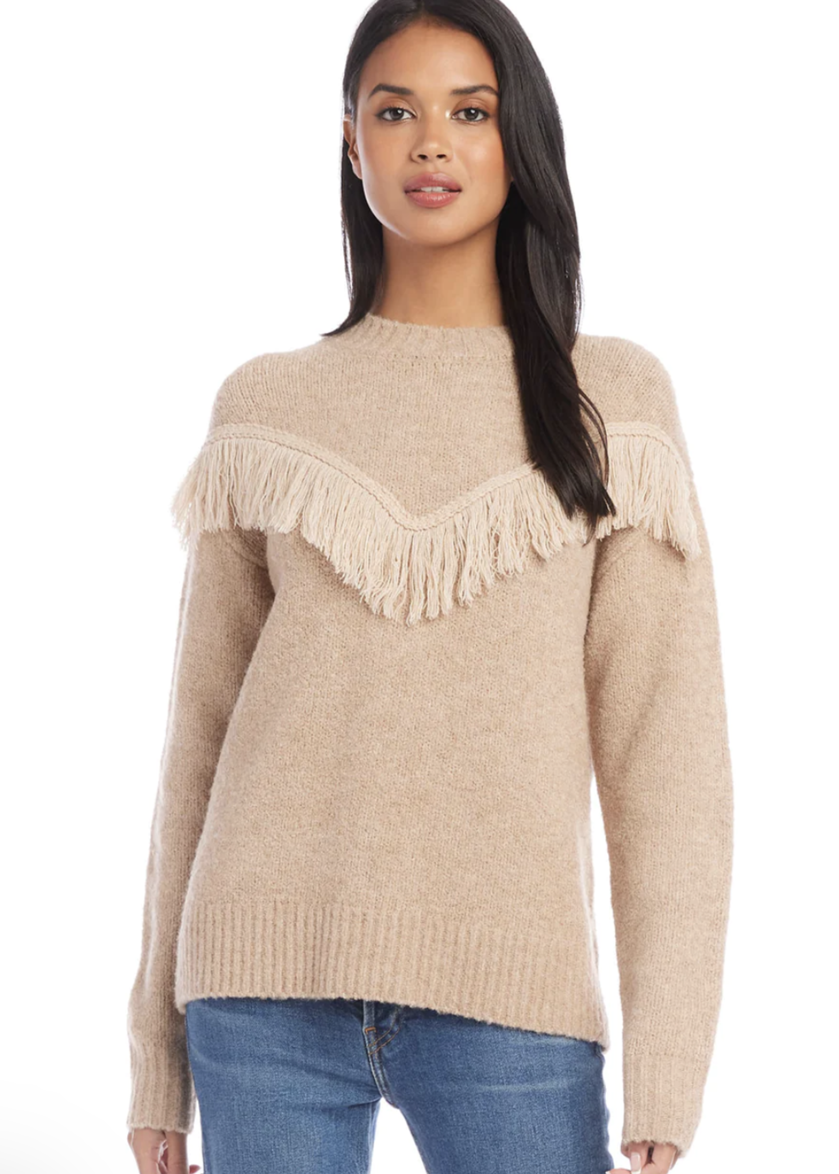 FIFTEEN TWENTY FRINGE SWEATER