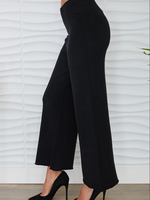 MILIO MILANO COZY KNIT WIDE LEG PANT