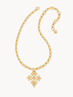 KINSLEY GOLD STATEMENT NECKLACE