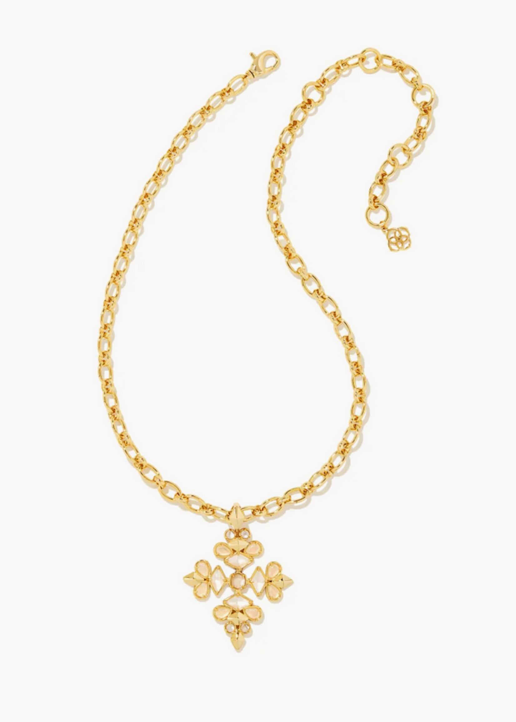 KINSLEY GOLD STATEMENT NECKLACE