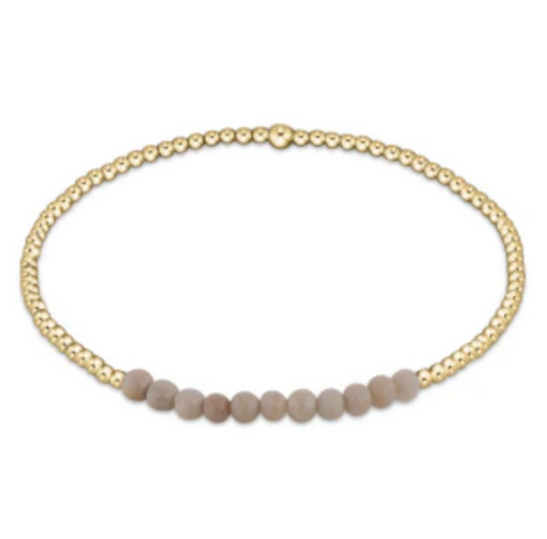 GOLD BLISS 2MM BEAD BRACELET