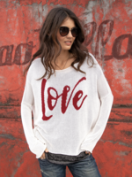 WOODEN SHIPS LOVE BOYFRIEND CREW SWEATER