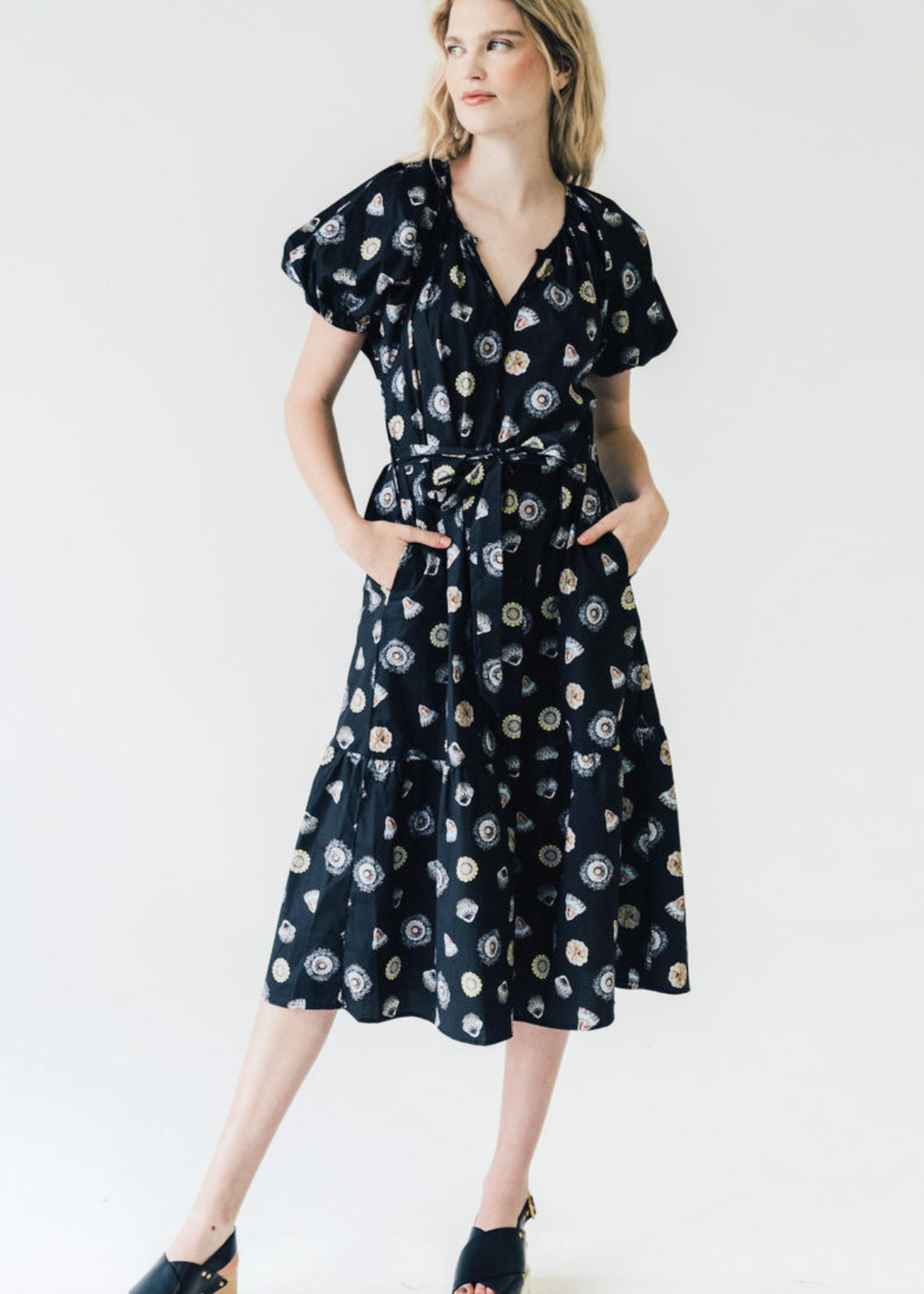 Rustorange - You can never have enough black outfits and that's all the  reason you need to shop this splendid black bloom in the dark V neck  gathered dress. Just tap on