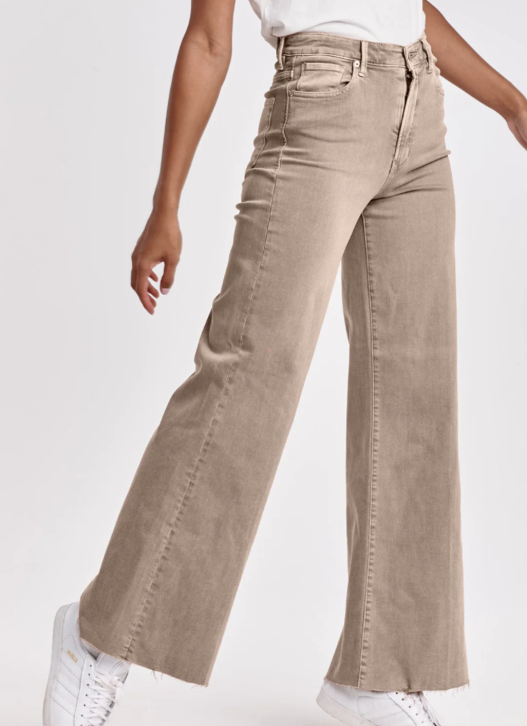 DEAR JOHN FIONA SUPER HIGH RISE WIDE LEG JEANS