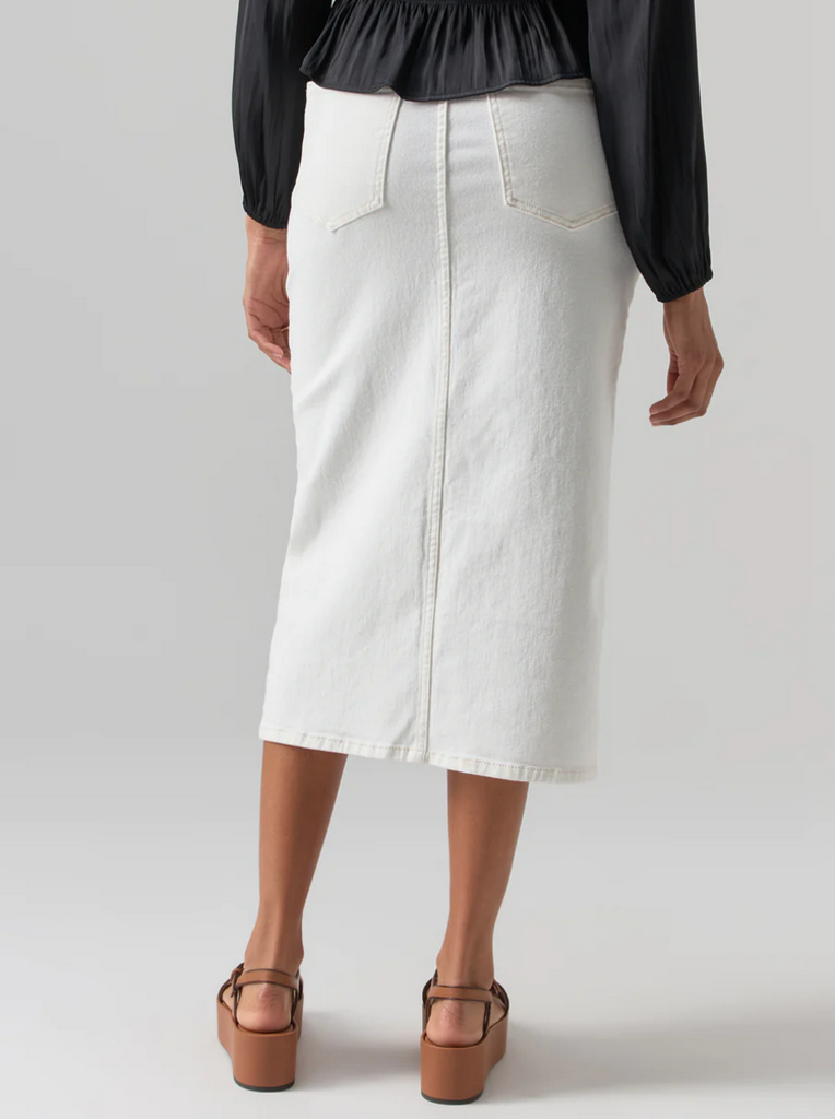 SANCTUARY DENIM MIDI SKIRT