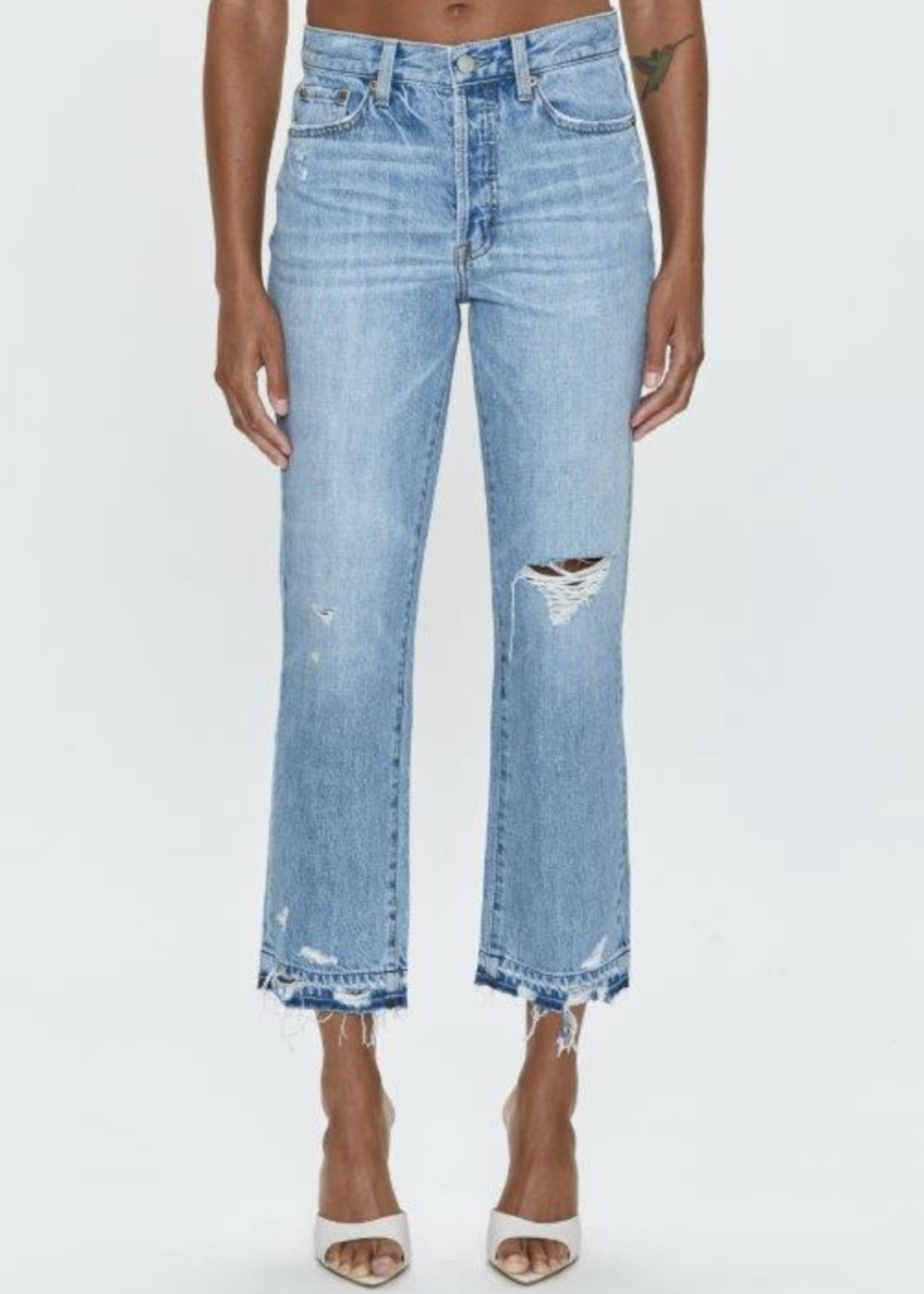 PISTOLA CHARLIE HIGH RISE CLASSIC STRAIGHT JEAN