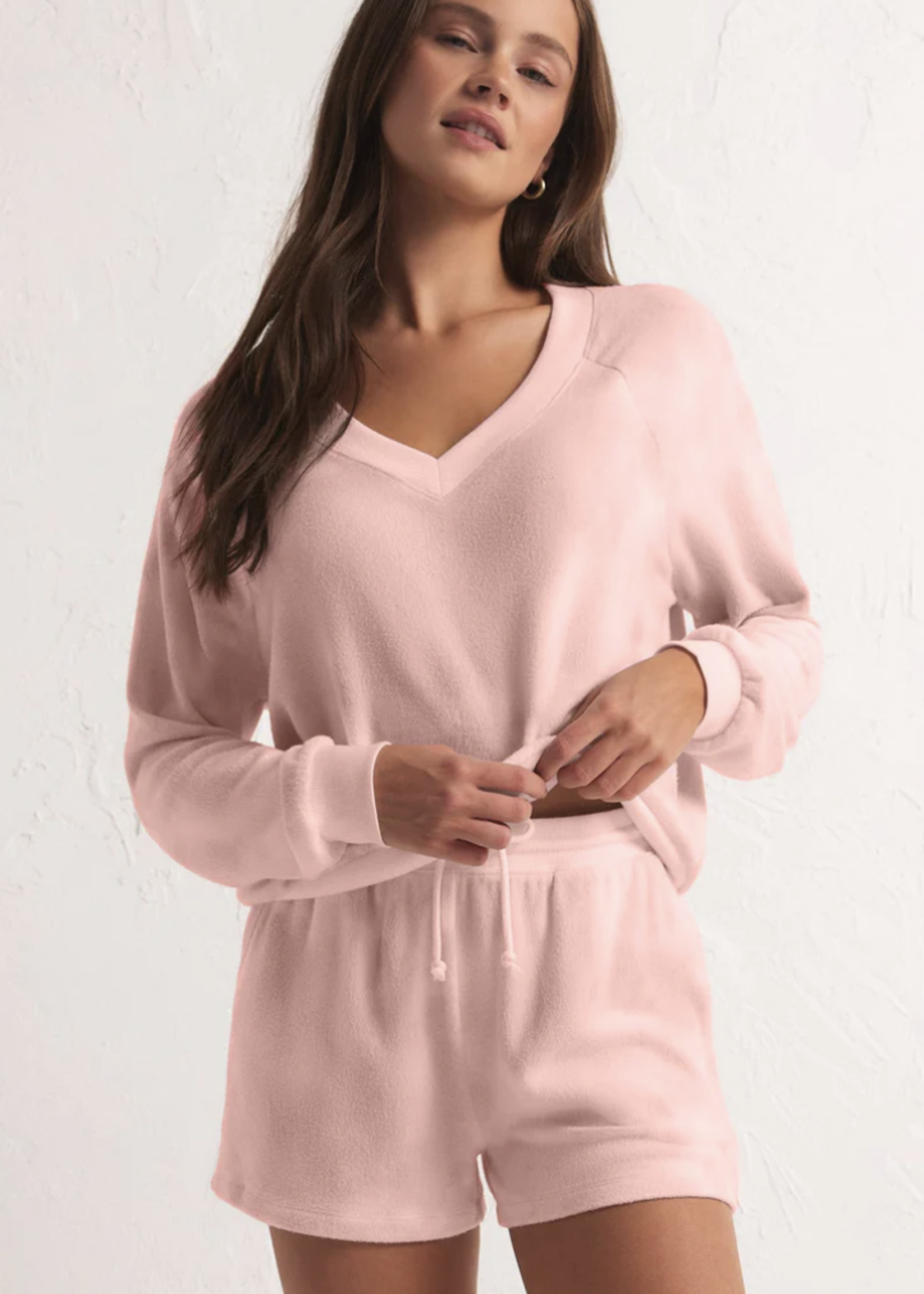 Z SUPPLY LOUNGE CANDY SKIES L/S TOP