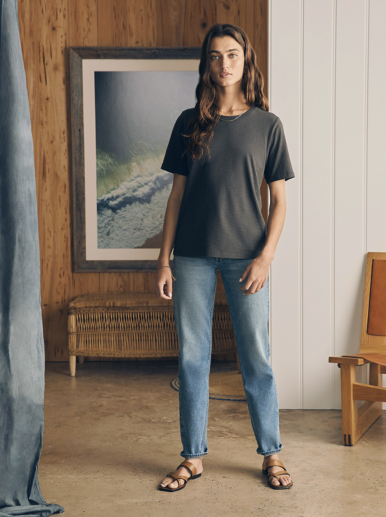 FAHERTY SUNWASHED CREW TEE