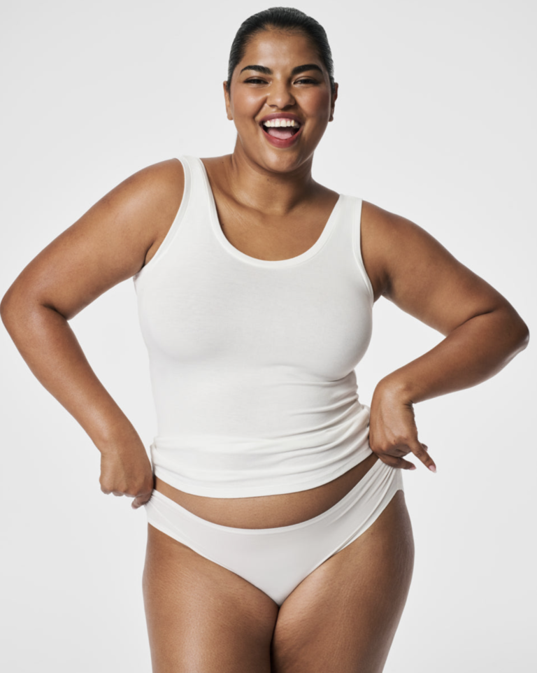 SPANX BETTER BASE SCOOP NECK TANK TOP