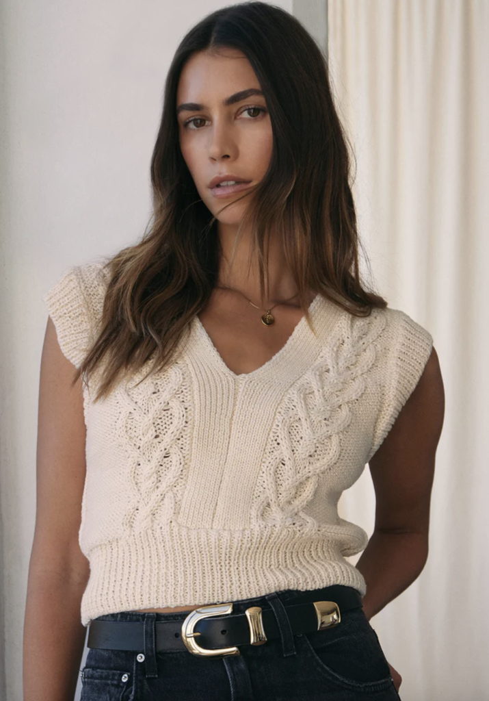 Z SUPPLY ROPED IN SWEATER VEST