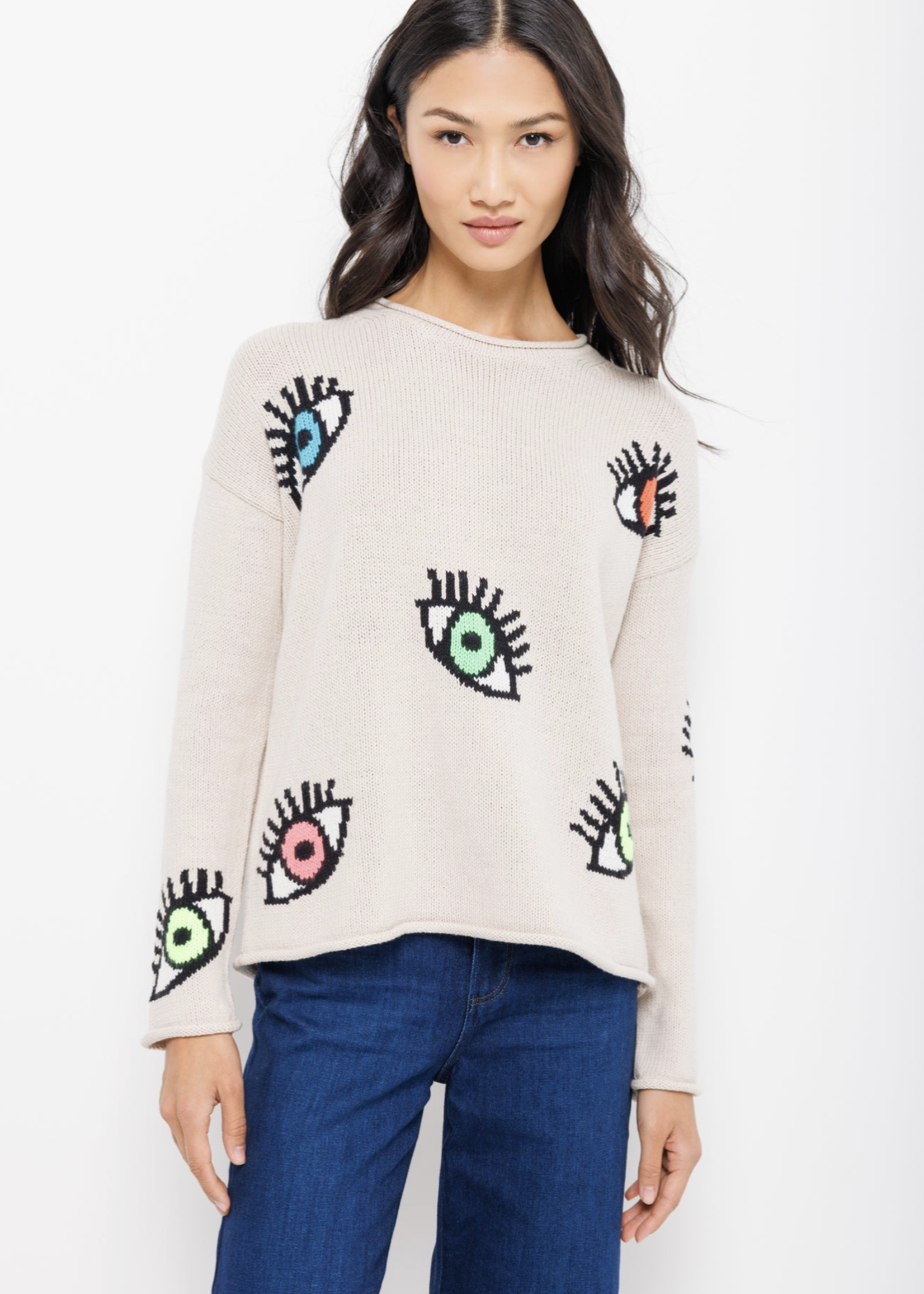 LISA TODD EYES ON YOU SWEATER