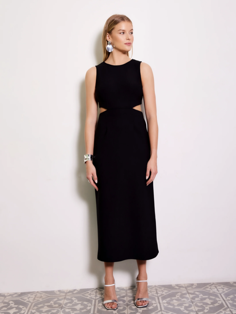 FIFTEEN TWENTY SLEEVELESS CUTOUT DRESS