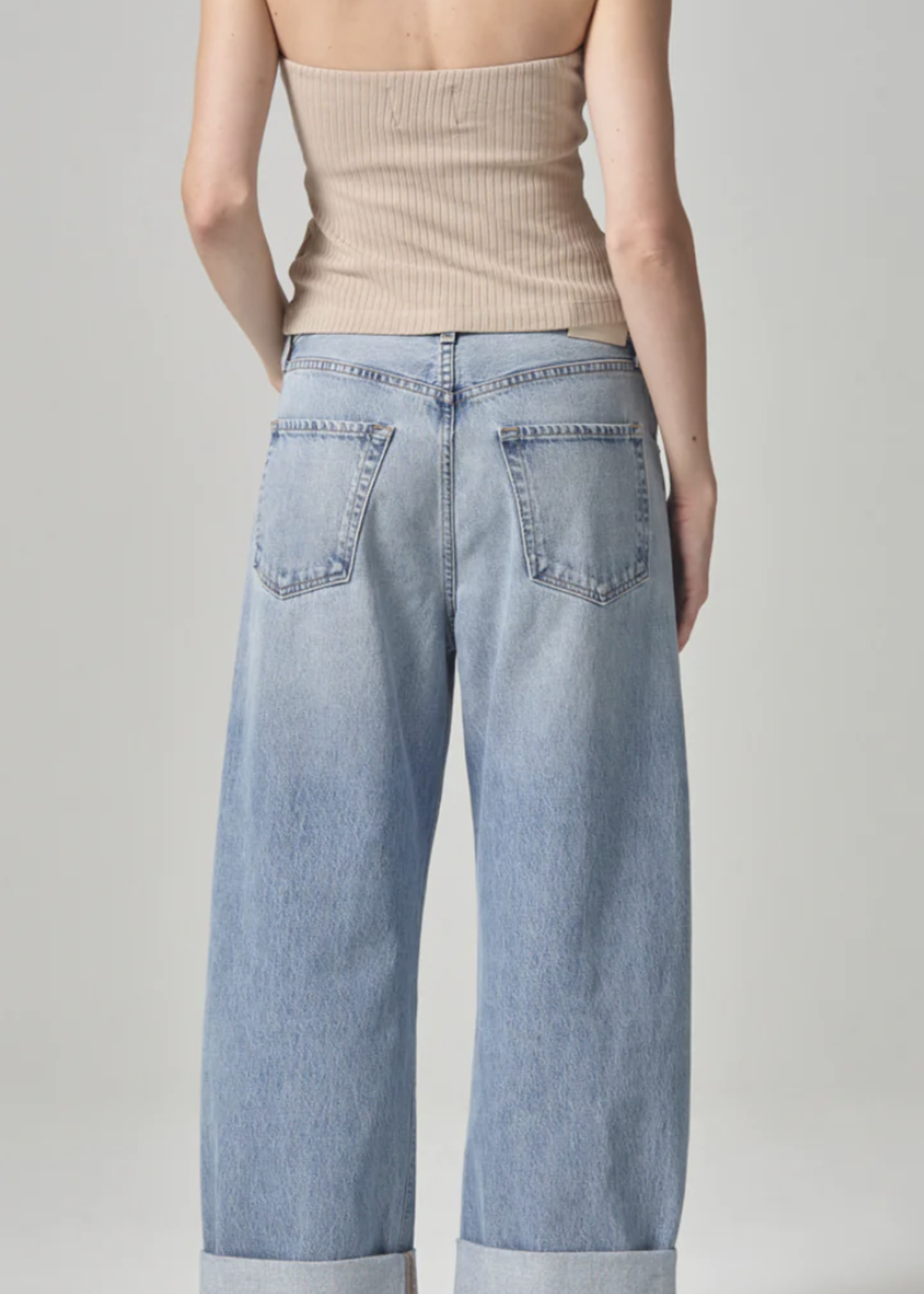 CITIZENS OF HUMANITY AYLA BAGGY CUFFED CROP