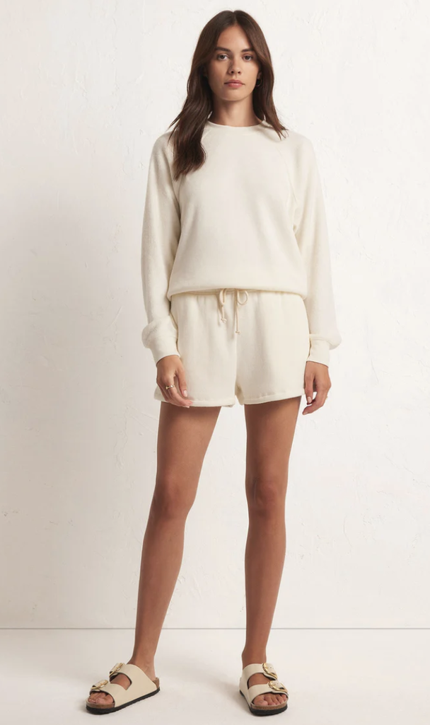 Z SUPPLY PLAY ON FLEECE SHORT