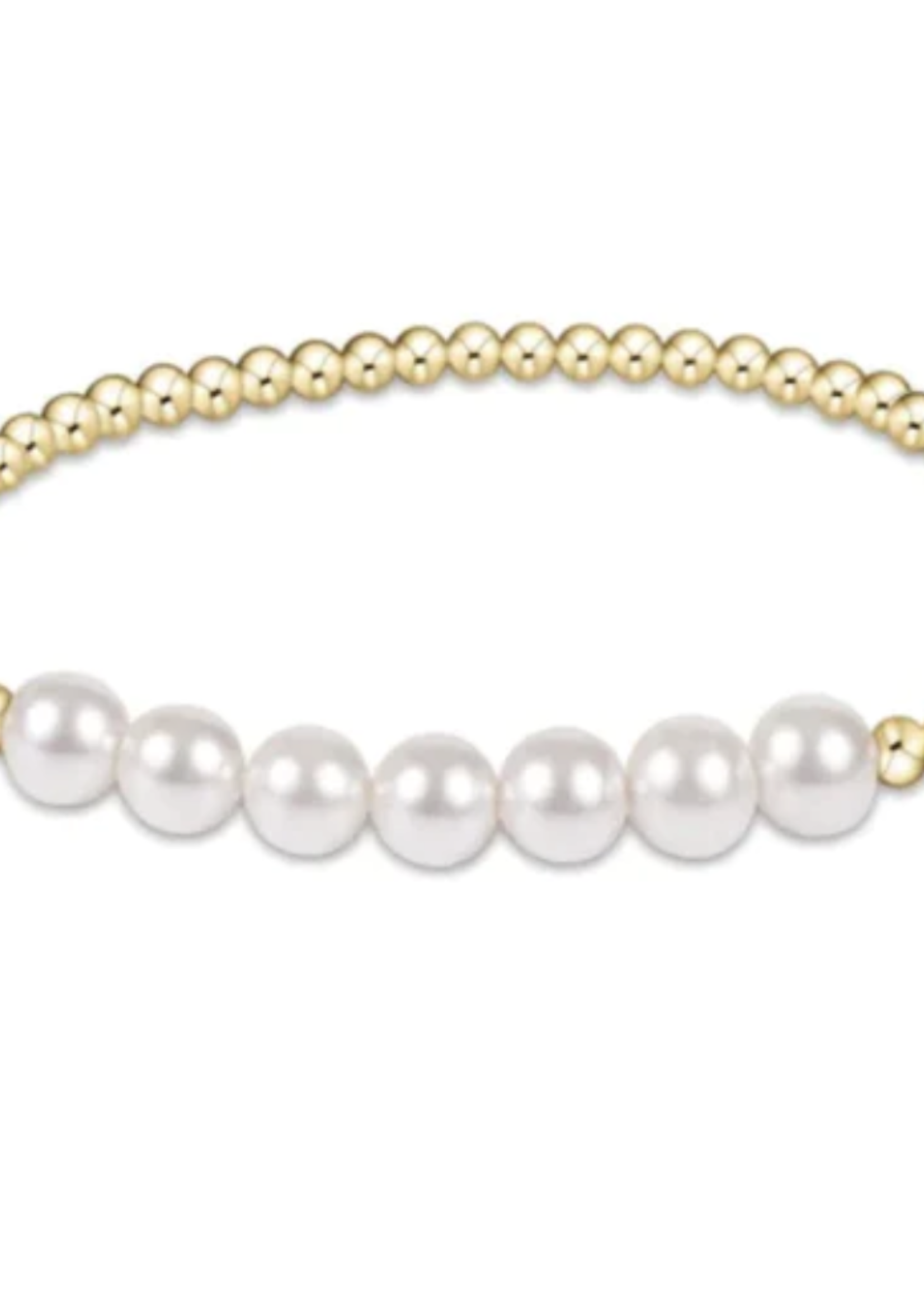 CLASSIC GOLD BEADED BLISS 3MM BEAD BRACELET