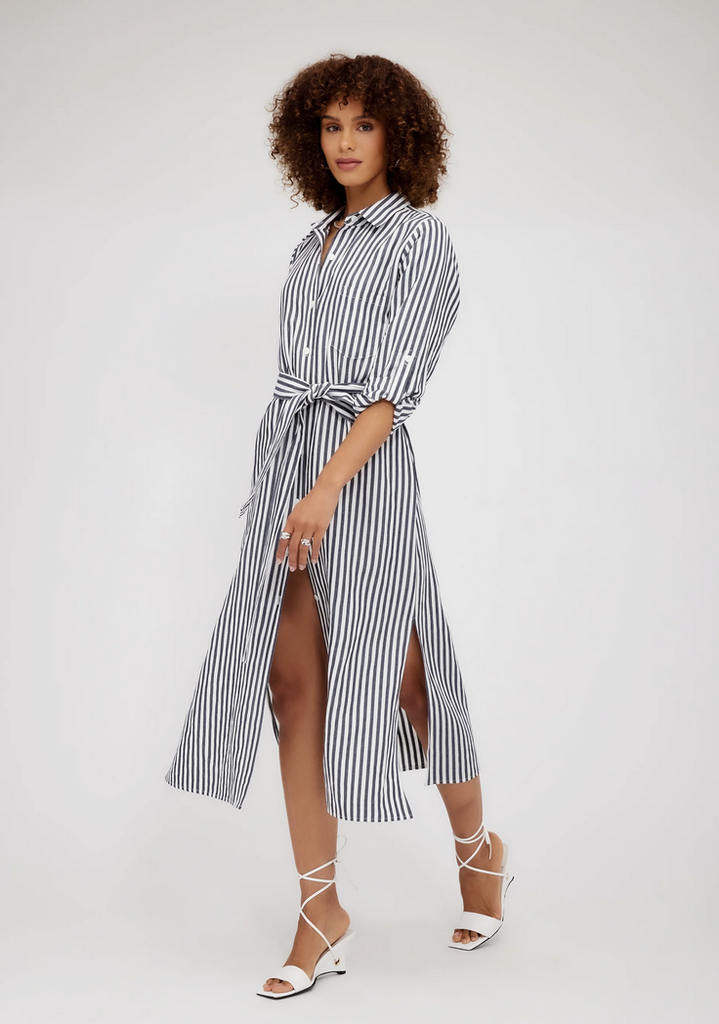 FIFTEEN TWENTY STRIPE SHIRTDRESS