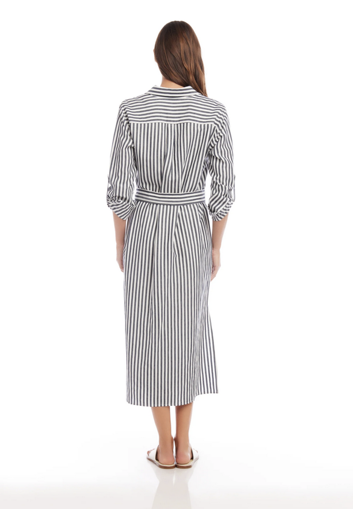 FIFTEEN TWENTY STRIPE SHIRTDRESS