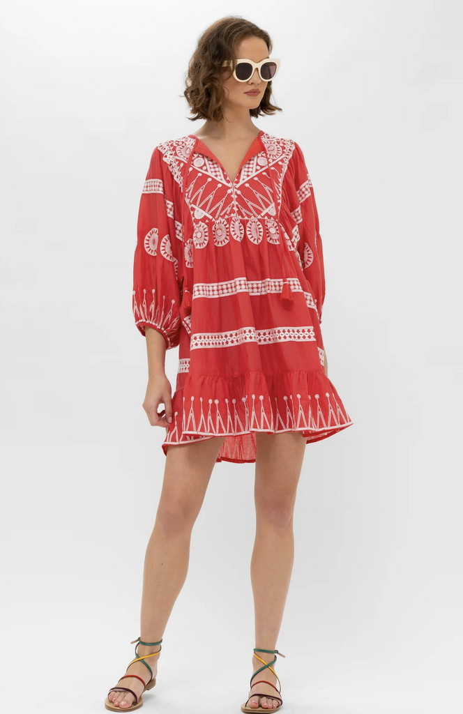 OLIPHANT CUFF SLEEVE MINI DRESS