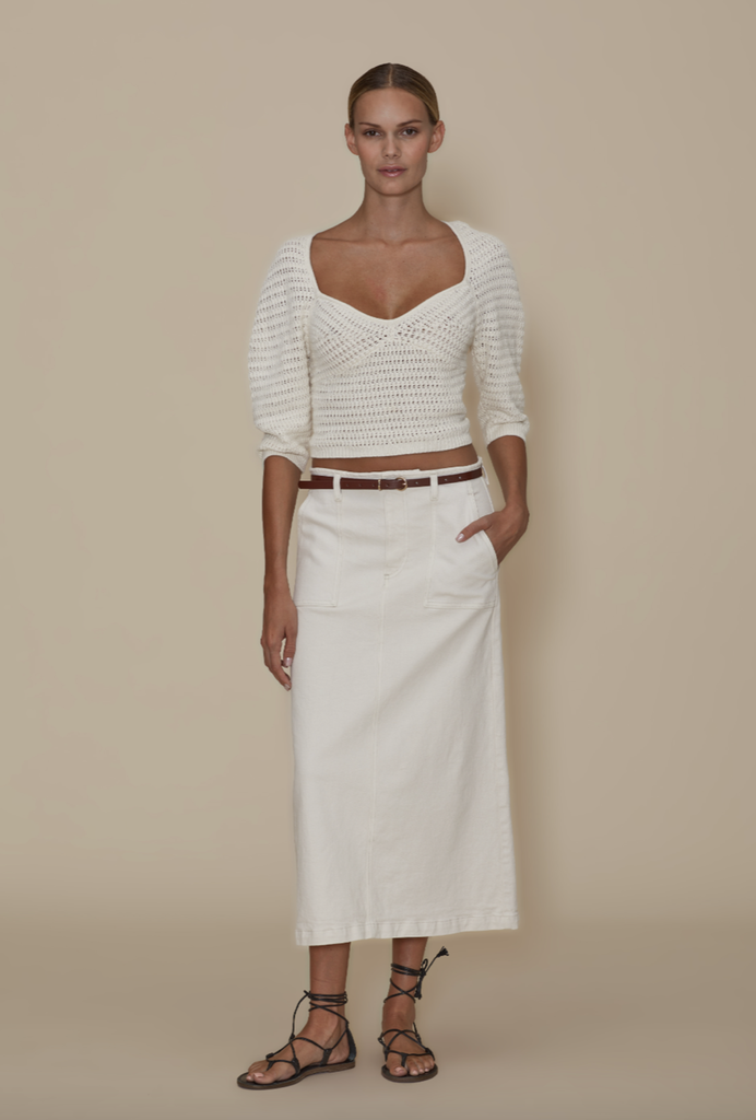 LE JEAN JOCELYN SKIRT