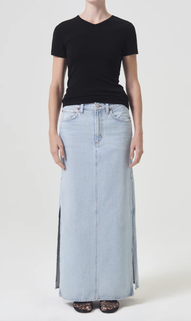 AGOLDE ASTRID SLICE SKIRT