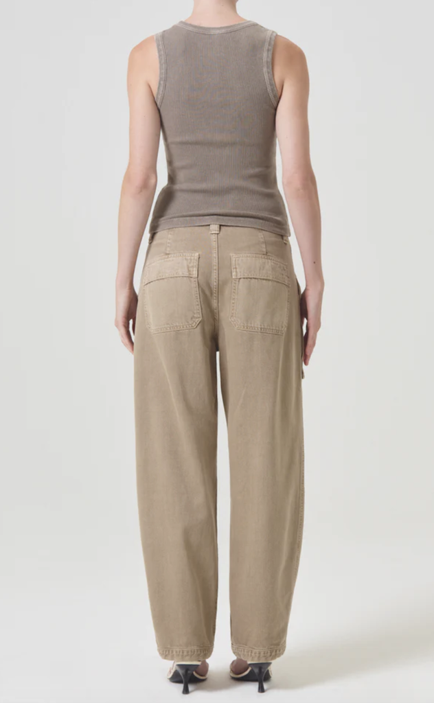 AGOLDE POPPY SCOOP NECK TANK